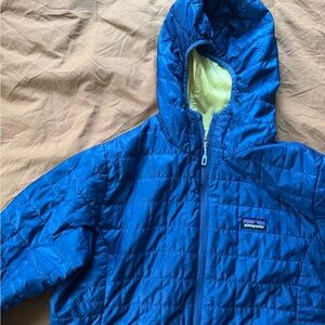 Patagonia Vibrant Blue Quilted Jacket
